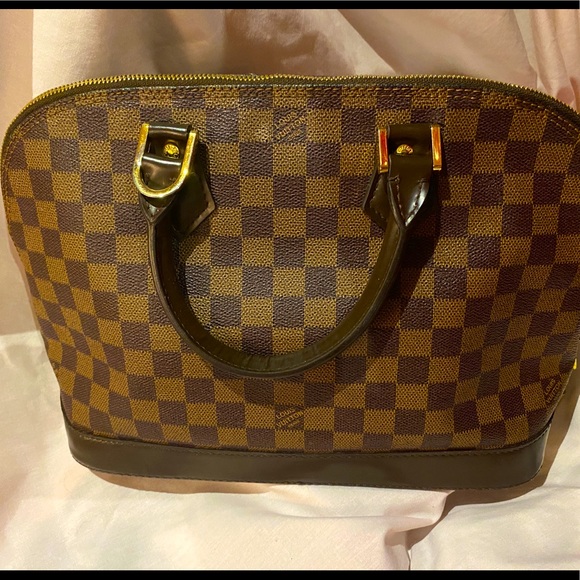 Louis Vuitton Bag “Authentic “Louis Vuitton Damier Ebene Alma - Picture 4 of 16